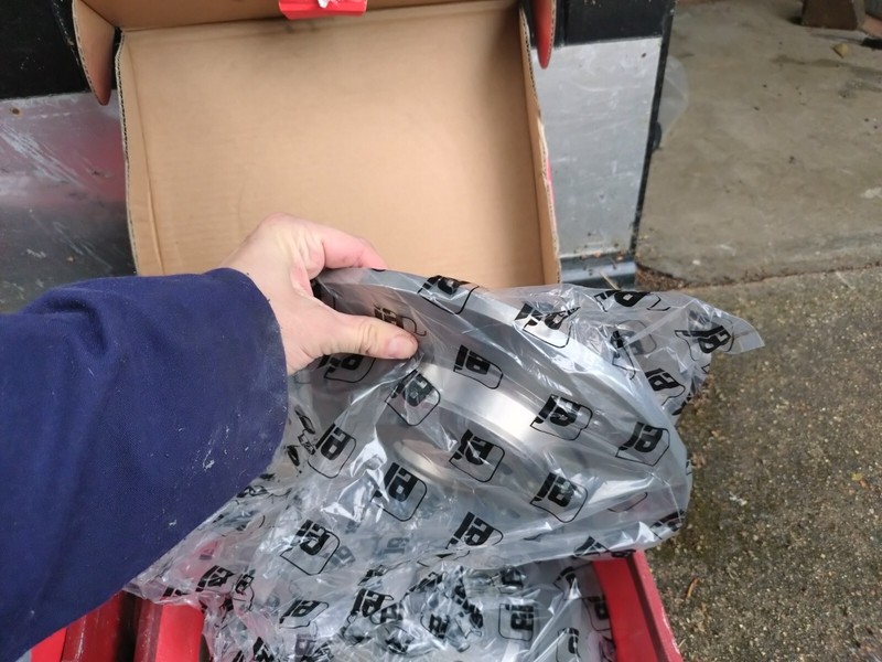 Audi A4 2010 Rear Brake Discs Pair