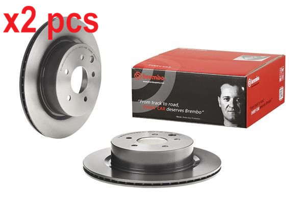 X2 PCS L&R SIDES BRAKE DISC 09.B522.11