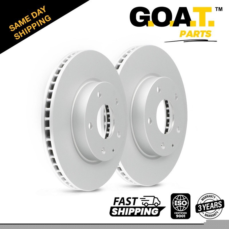 Front Brake Rotors Set for 14-18 Mazda 3 14-16 Mazda 3 Sport 16-22 CX-3 11.01 in