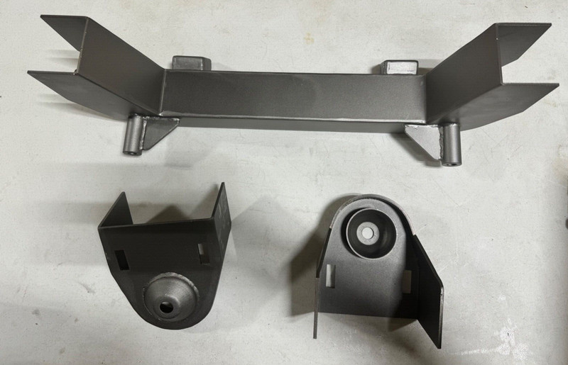 60" Track Mustang II Universal IFS Front End CROSSMEMBER Hub to Hub Kit Stock gallery