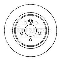 1x Brake Disc Rear SJR Fits Rover 75 MG ZT 1.8 2.0 CDTi D 2.5 SDB101100 gallery