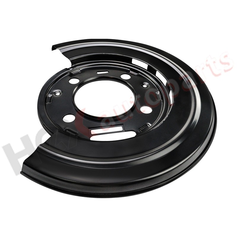 Pair Rear Brake Dust Shield Backing Plates For 1999-15 Ford F250 F350 Excursion gallery
