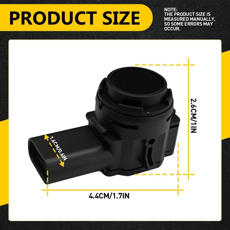2PCS Bumper Reverse Parking Sensor 3Pin Black For BMW G80/82,F40/44/90/91/92/93 gallery