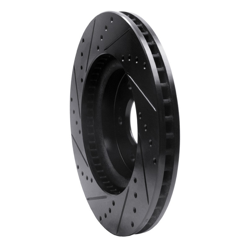 R1 Concepts For Genesis G70 Front Right Drilled & Slotted Brake Rotor gallery