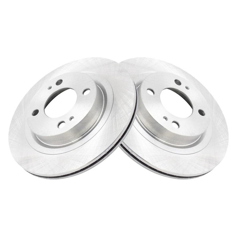TRQ BRA78689 Disc Brake Rotors For Mitsubishi Mirage 2017-2020 Front 4615A129