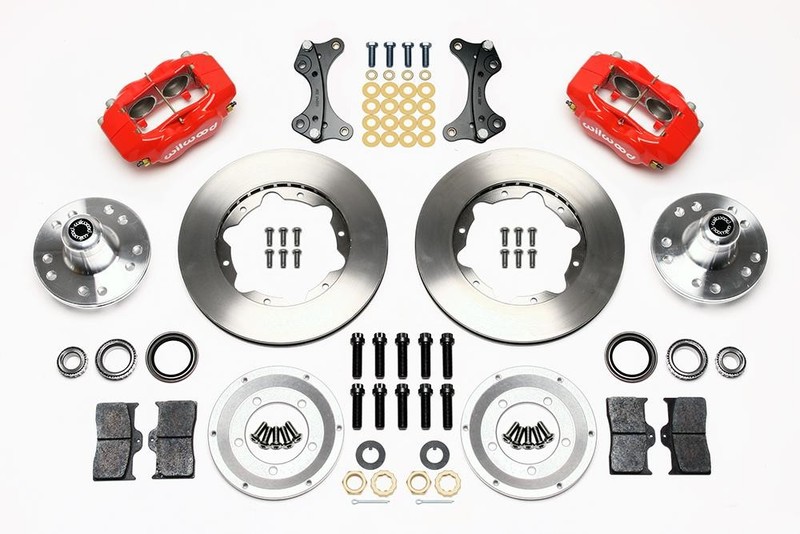 Wilwood Disc Brake Caliper / Rotor / Pad Kit - KIT,FRONT,WWE PRO SPINDLE,FDLI,11 gallery