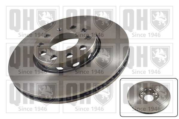 2x Brake Discs Pair Vented fits AUDI A6 C4 2.6 Front 94 to 97 ABC 288mm Set QH gallery
