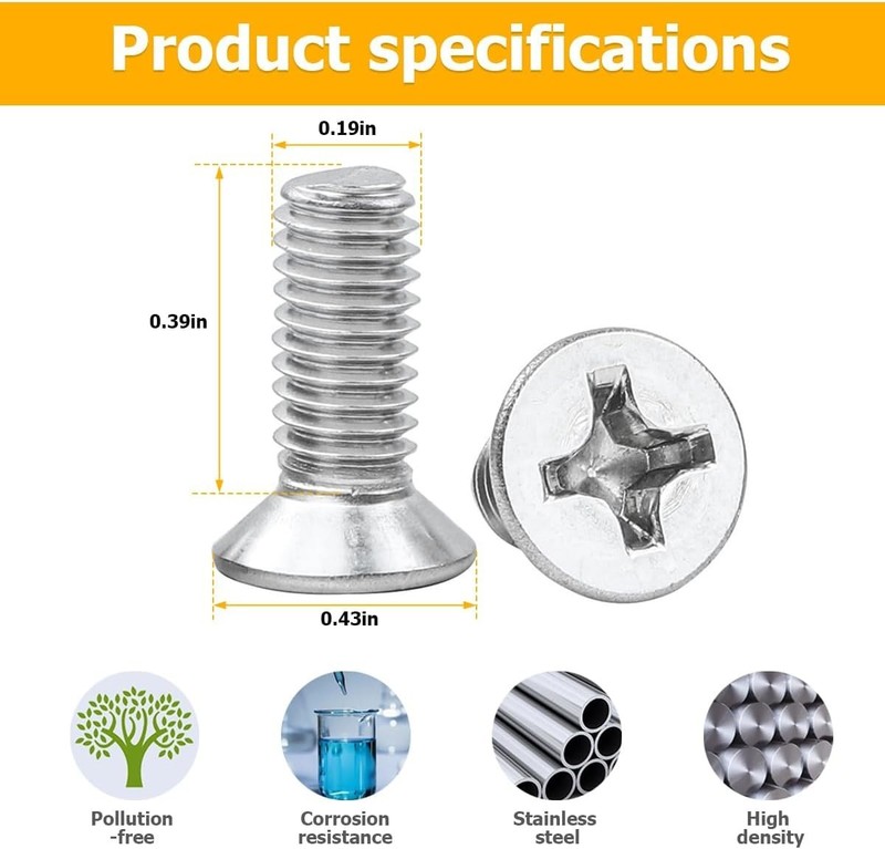Brake Disc Rotor Retaining Screws 16pcs Stainless Steel OEM 93600-06014-0H gallery