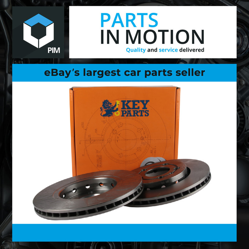 2x Brake Discs Pair Vented fits VW GOLF Mk4 1.9D Rear 01 to 04 ARL 256mm Set New