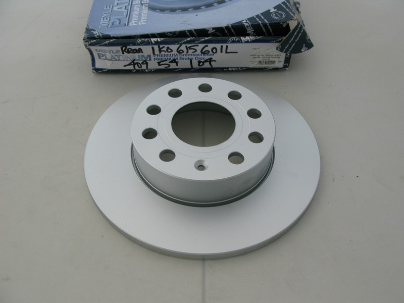 MEYLE Disc Brake Rotor 1K0 615 601 L For AUDI VOLKSWAGEN 2005-2013