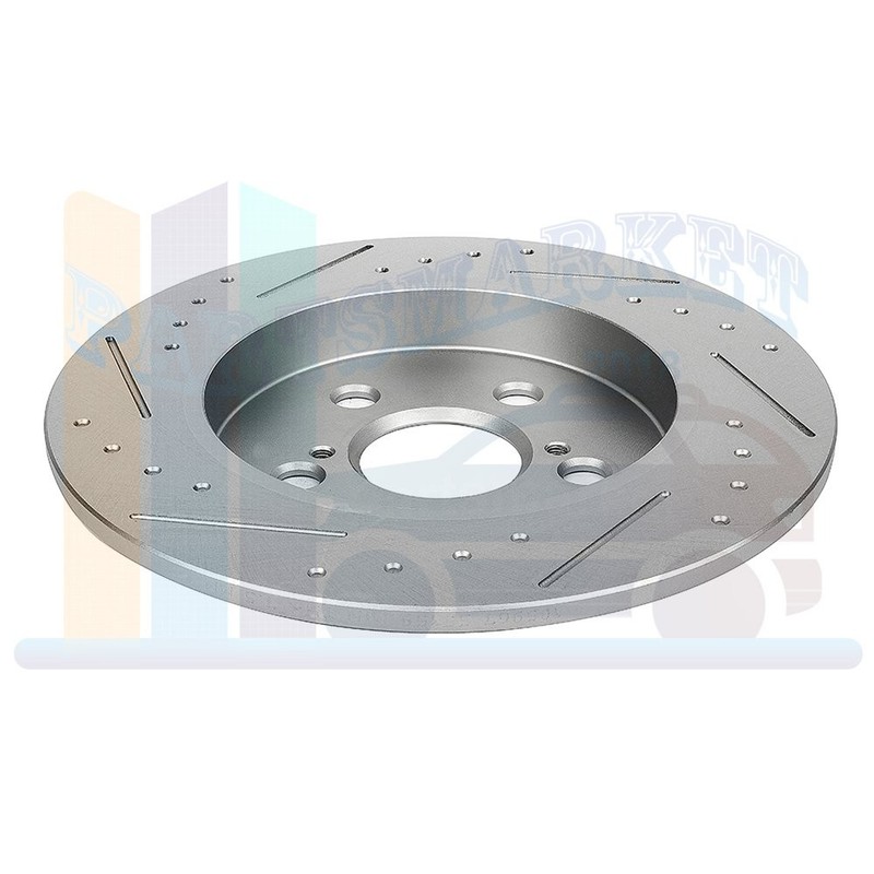 4X Brake Rotor Drill And Slot for 2009-2019 Toyota For Corolla 2009-2013 Matrix gallery