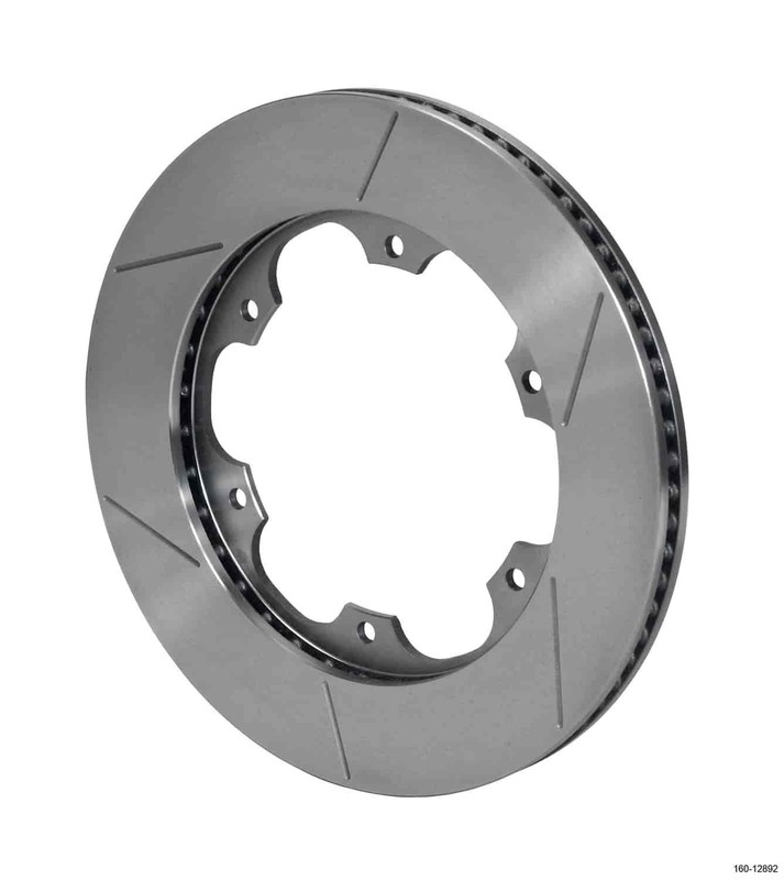 Wilwood 160-12892 GT 72 Straight Vane Rotor Bolt Circle: 6 x 6.25 Diameter: 11.0
