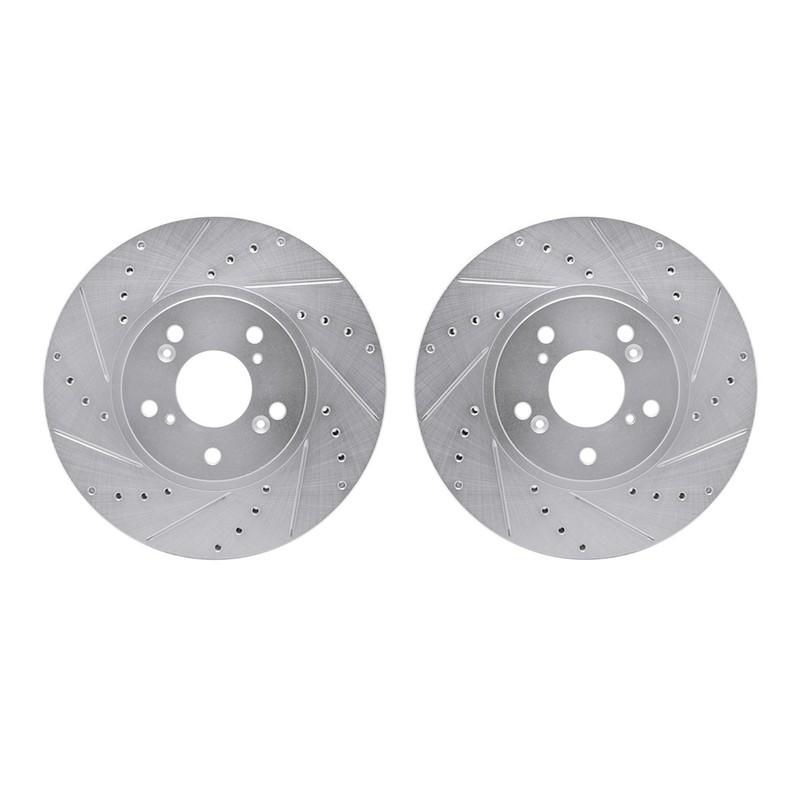 WGPN1-58015 R1 Concepts Brake Discs 2-Wheel Set Front for Acura TL 2007-2008