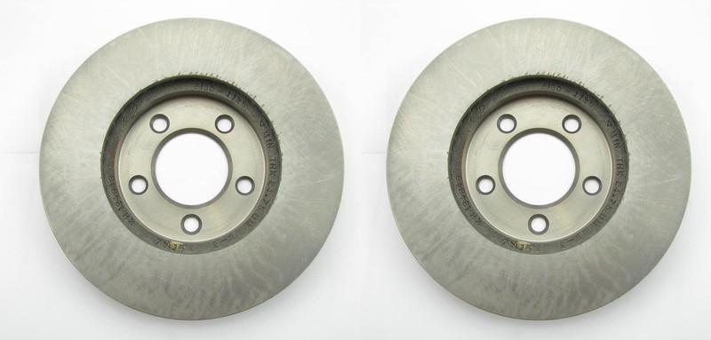 (x2) OEM Ford Front Disc Brake Rotors F3OY-1125-A