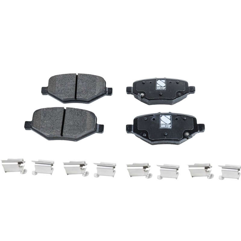 Front & Rear Brake Pads Set for Ford Taurus Lincoln MKT MKS Flex Explorer 13-14 gallery