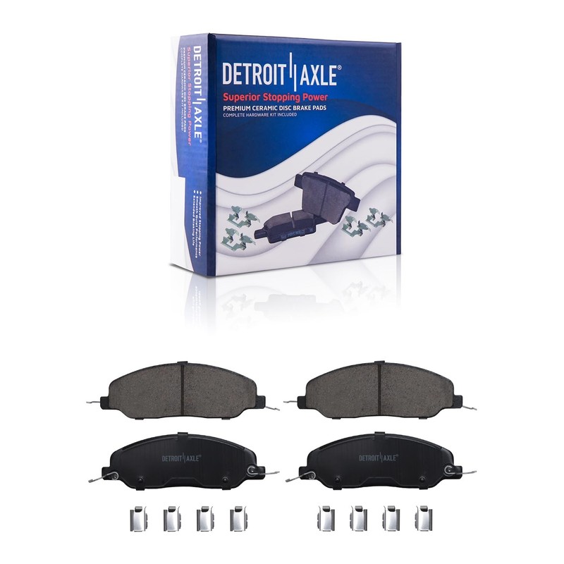 Front & Rear Brake Pads Rotors for 2005-2010 Ford Mustang gallery