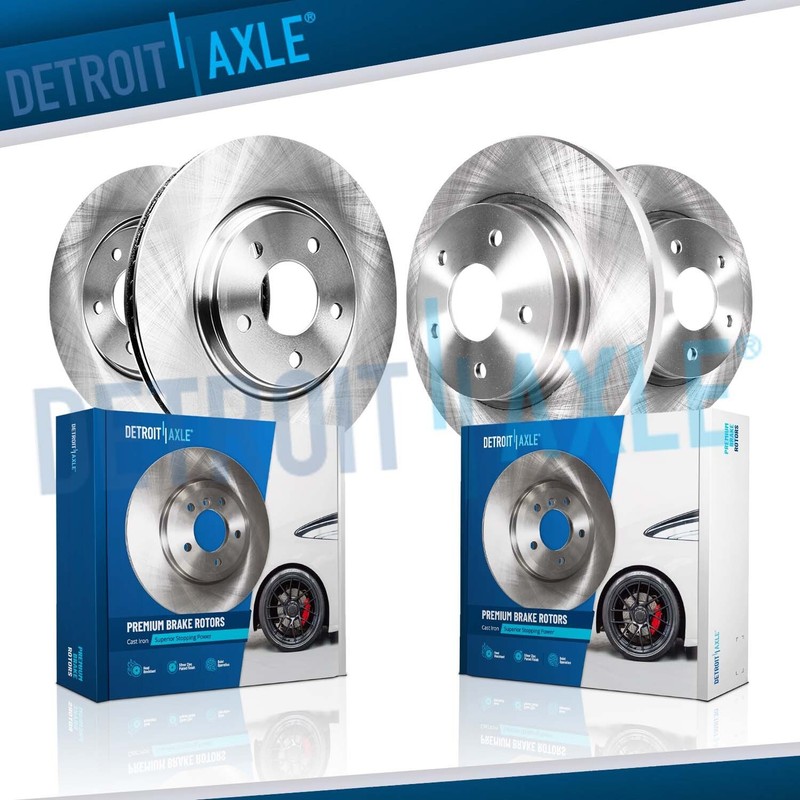 299mm Front and 292mm Rear Disc Brake Rotors for 2019 2020 2021 2022 Toyota C-HR