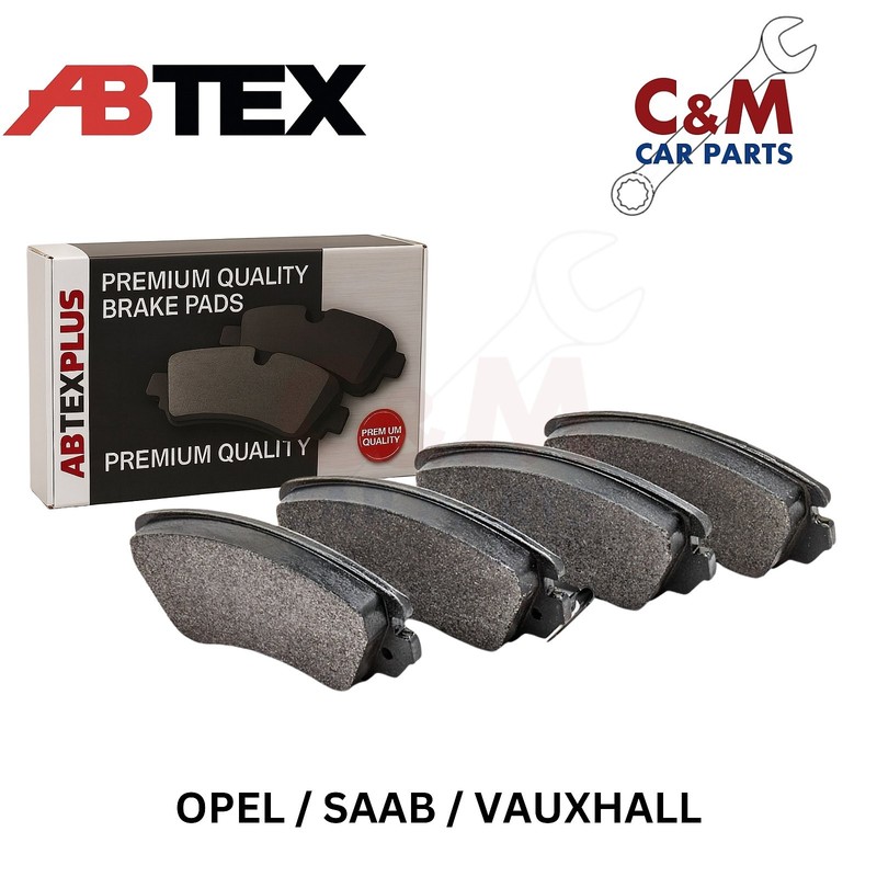Abtex Front Brake Pads fit VAUXHALL INSIGNIA 1.4 1.6 1.8 2.0 2.8 2008-2017