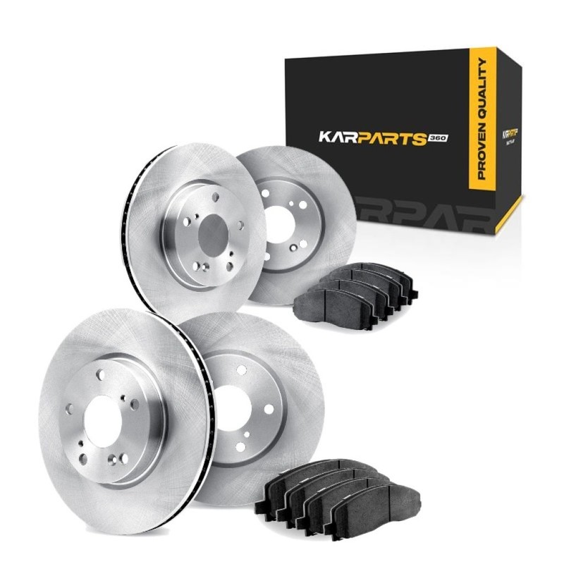 For BMW 640i/640i xDrive Gran Coupe 2014-2018 Brake Rotor Set Front And Rear