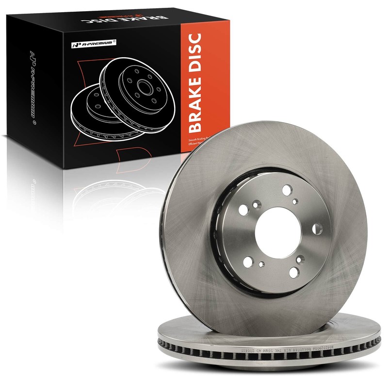 A-Premium Front Side Disc Brake Rotors for Acura RLX 2014-2020 V6 3.5L 303 mm gallery