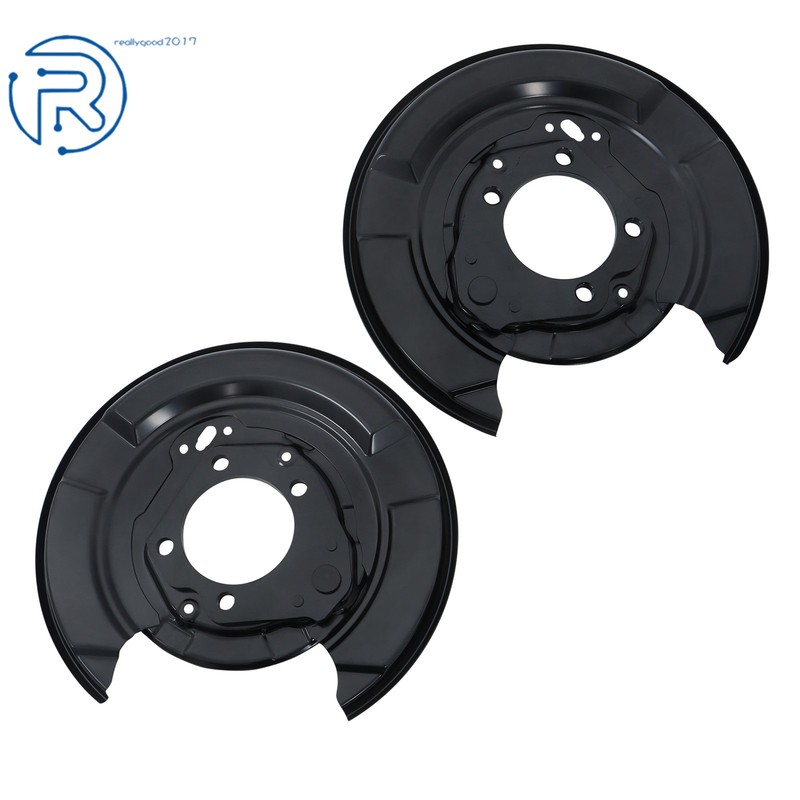 924-373 For Lexus RX330 RX350 RX400H Toyota Highlander 2PCS Brake Dust Shields gallery