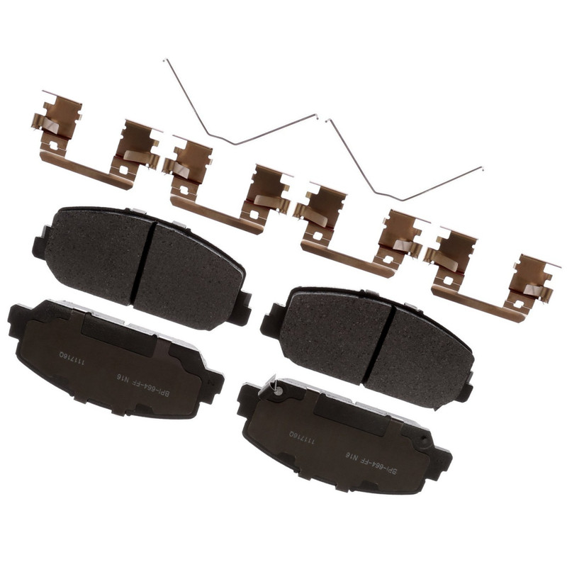 NEW OE Front Ceramic Brake Pads Kit For 2016-2017 Honda Accord, Lifetime Warran. gallery