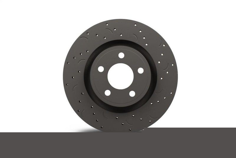 Hawk Performance HTC4235-CJ Talon Cross Drilled And Slotted Brake Rotors gallery