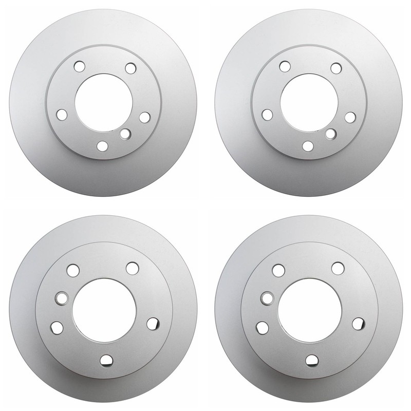 Hella Front 286mm Rear 272mm Brake Rotors Kit For BMW E36 318ti Base M44 1998-99