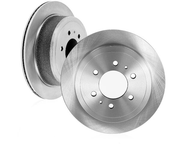 Front Brake Rotor Set For 1998-2002 Dodge Durango 2001 1999 2000 JW136MT
