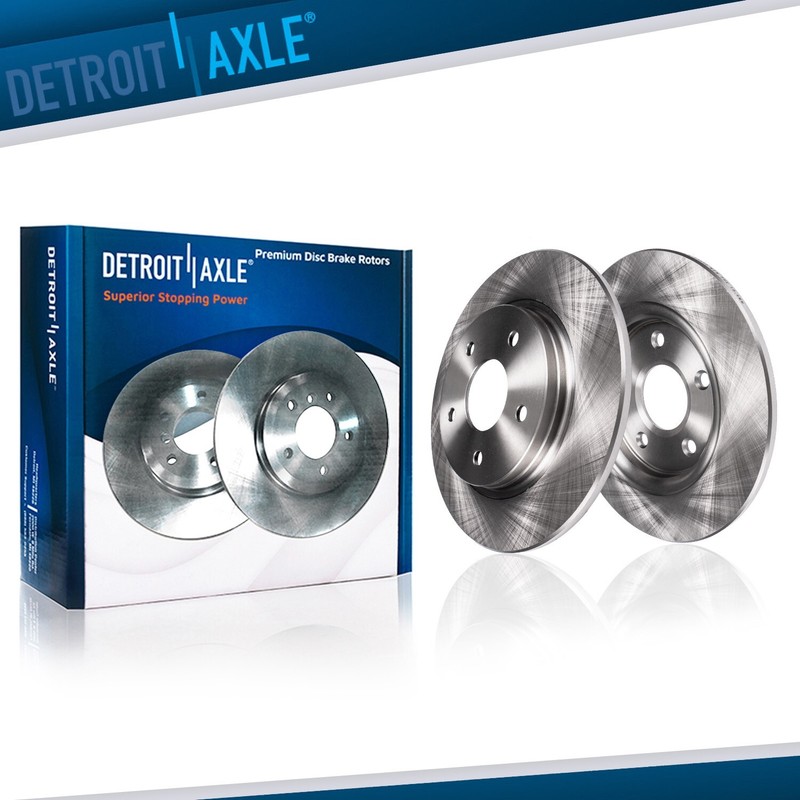 12.44 inch (316mm) Rear Disc Brake Rotors Set for 2007 – 2017 Jeep Wrangler JK
