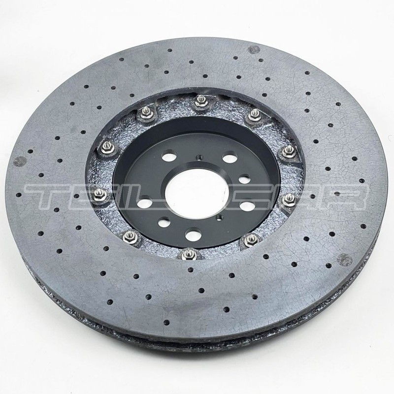 OE BMW M8 M5 F90 F91 F92 NEW R Rear Brake Disc Ceramic 34217991108 gallery