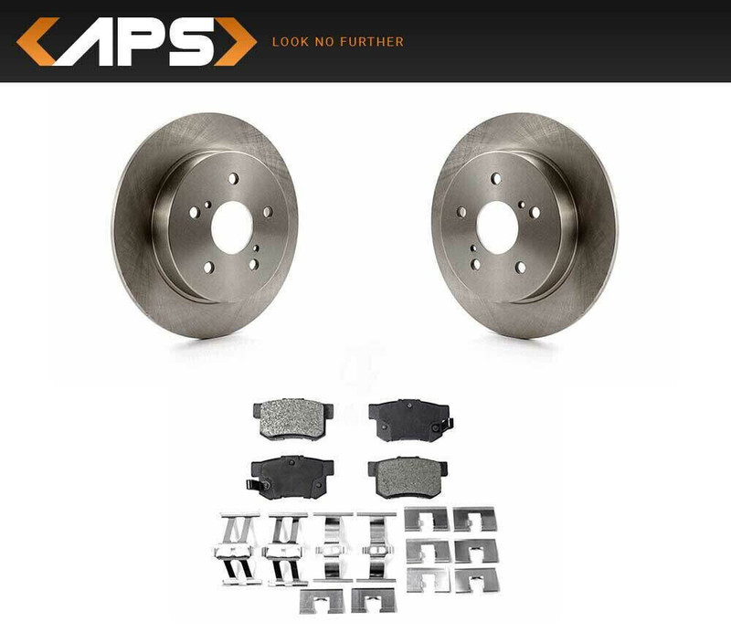 Rear Disc Rotors & Semi-Metallic Brake Pads Kit for Suzuki SX4 & SX4 Crossover