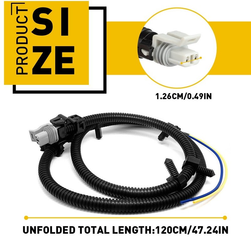 2-20X Wheel Wire Sensor ABS Speed 970040 Fit Harness Chevrolet Cadillac DeVille gallery