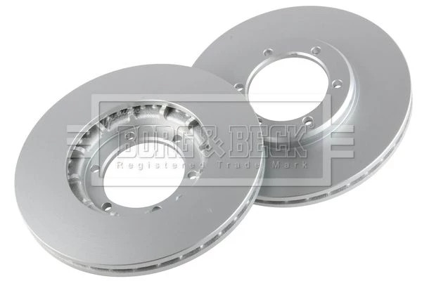Borg & Beck BBD5029 Front Brake Discs Pair 278mm Vented Fits Carbodies Lti Fx Tx gallery