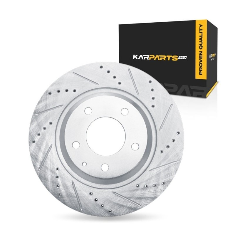 For Mazda RX-8 2004-2011 Brake Rotor Rear, Passenger Side | Cast Iron | Vented