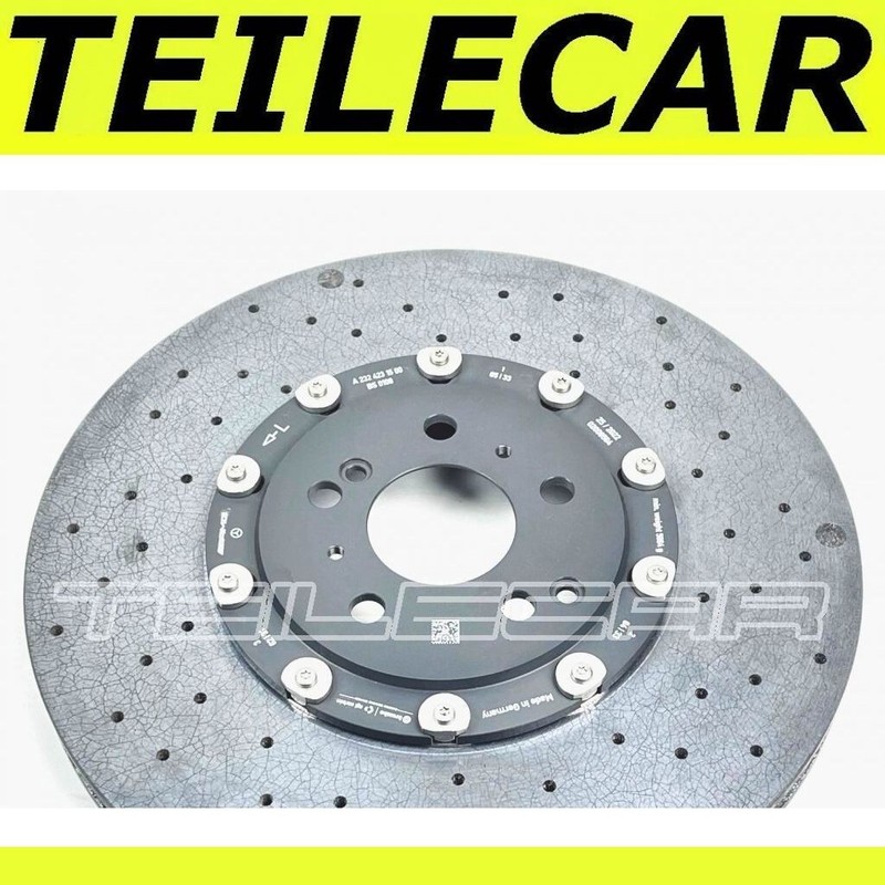 Mercedes 290 AMG NEW Rear Brake Disc Ceramic Left A2324231500 A 232 423 15 00