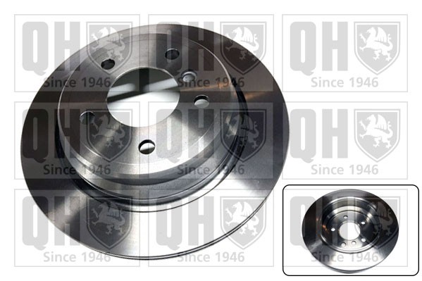 2x Brake Discs Pair Vented fits BMW 525 E39 2.5 Rear 00 to 04 298mm Set QH New gallery