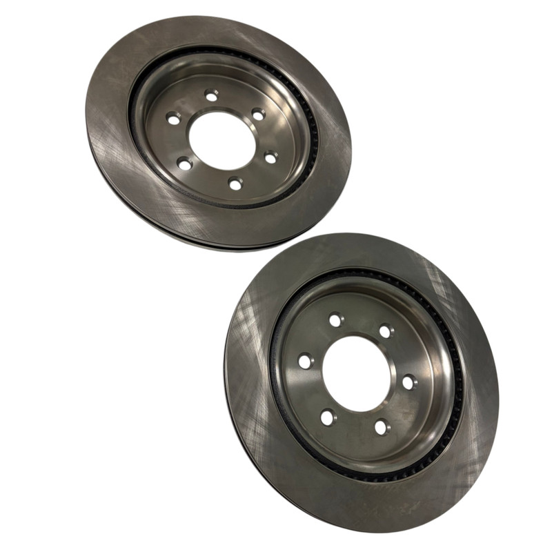 Rear Brake Rotors Pads ML3Z2C026B Fit For Ford F-150 2021 AT Ceramic Brake Kit gallery
