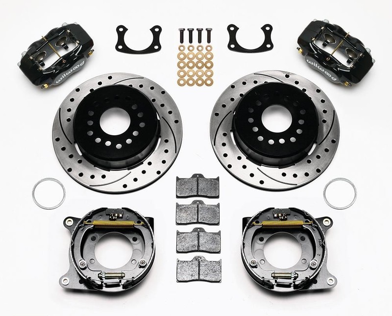 Wilwood Brakes 140-7140-D KIT,REAR,DISC/DRUM,BIG Fits Ford NEW STYLE 2.50 OFF,1P gallery