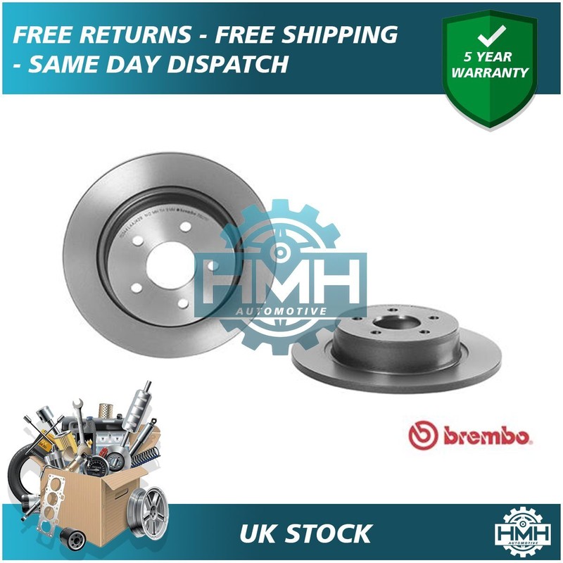 Fits Ford Kuga 2012- C-Max 2010-2019 Transit Connect 2013- HMH Rear 2x Discs