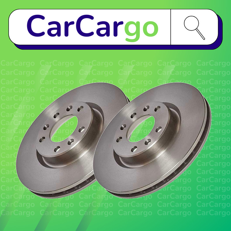 Vented Front Brake Discs Peugeot 308 1.6 PureTech 225 2018-2021 283 mm