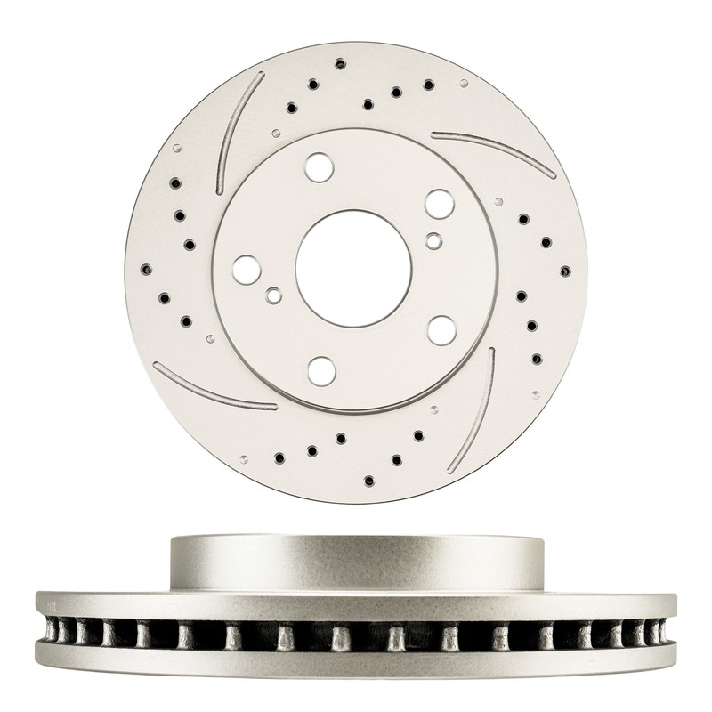 2x Front Drilled Slotted Rotors For 1992-1999 2000-2001 Toyota Camry 2.2L 3291 gallery