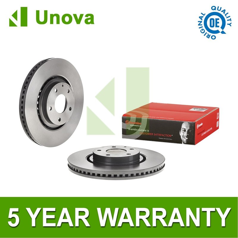Brake Disc Front Unova Fits Mazda 6 2012- CX-5 2017- 2.2 D 2.5 + Other Models