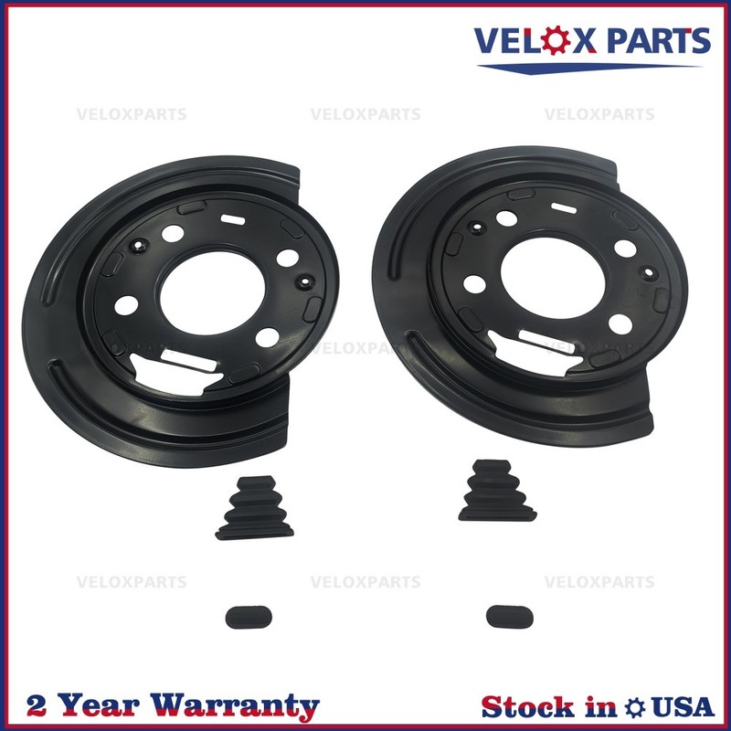 2Pcs Brake Backing Plate Dust Shield For 1999-06 Chevy Avalanche Express 924-223 gallery