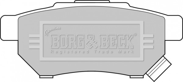 Borg & Beck Disc Brake Pad Set Pads BBP1526 - GENUINE - 5 YEAR WARRANTY