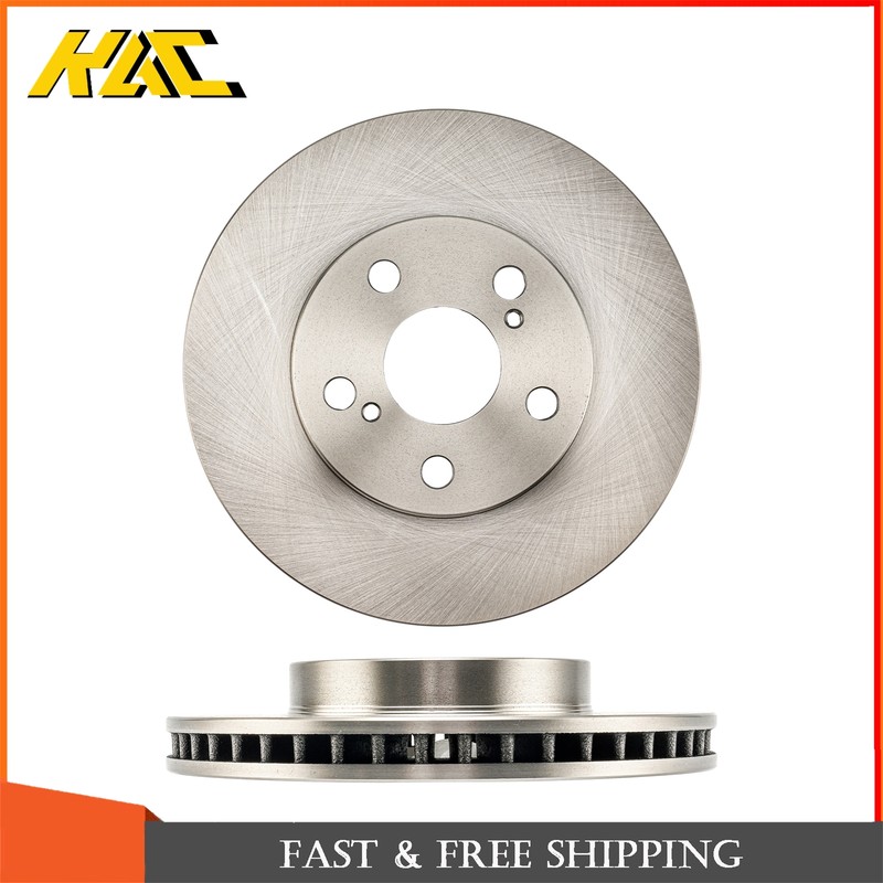 2pcs Front Brake Rotors For Toyota Prius 2010-2011; Lexus CT200h 2011-2017 31541