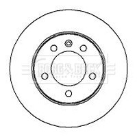 2x Brake Discs Pair Solid Rear 305mm BBD4296 Borg & Beck Set 4320600QAA Quality gallery