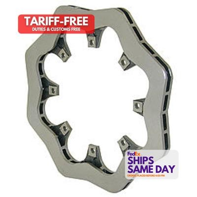 Wilwood 160-8136, One Natural Iron Rotor 8Bt .810In X 12.19 Scalloped St Vane