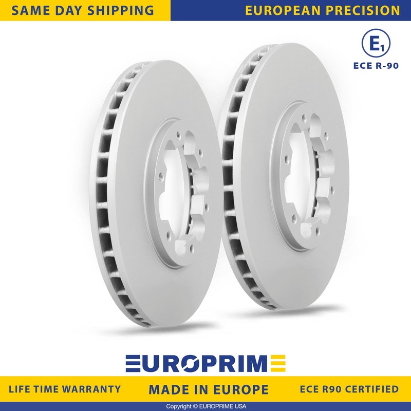 11.14 in Front Brake Rotors Set for 97 INFINITI QX4 03-04 Nissan Frontier Xterra