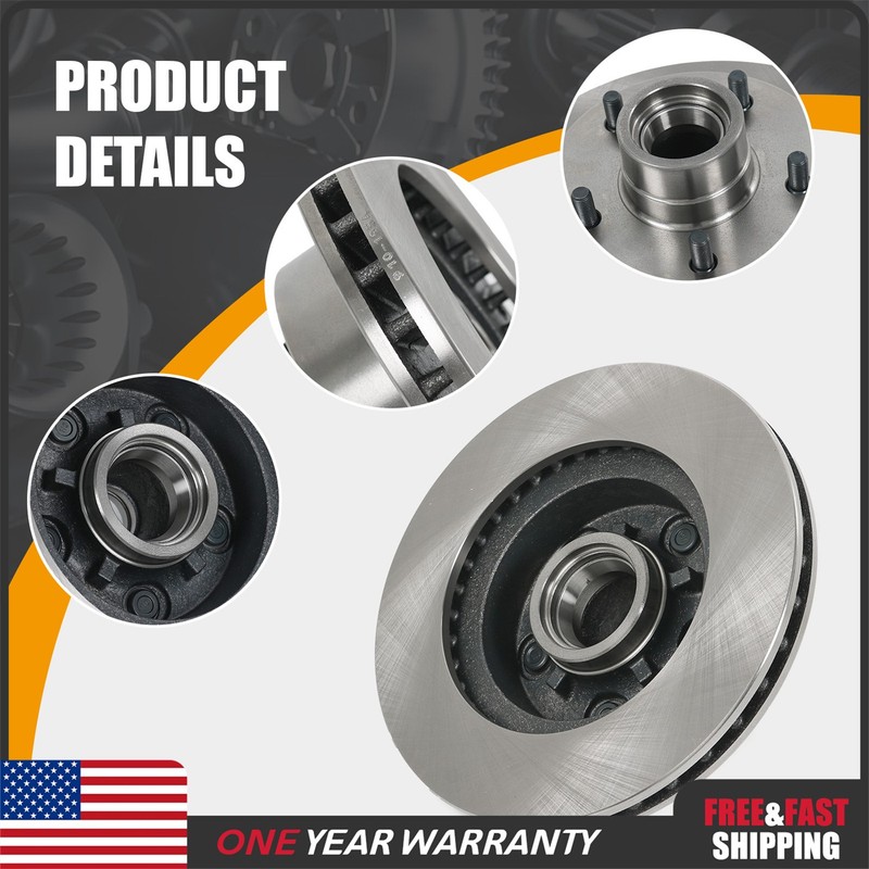 Disc Brake Conversion Kit Front For Chevy 1949-54 Corvette 1953-62 5 on 4.75" gallery